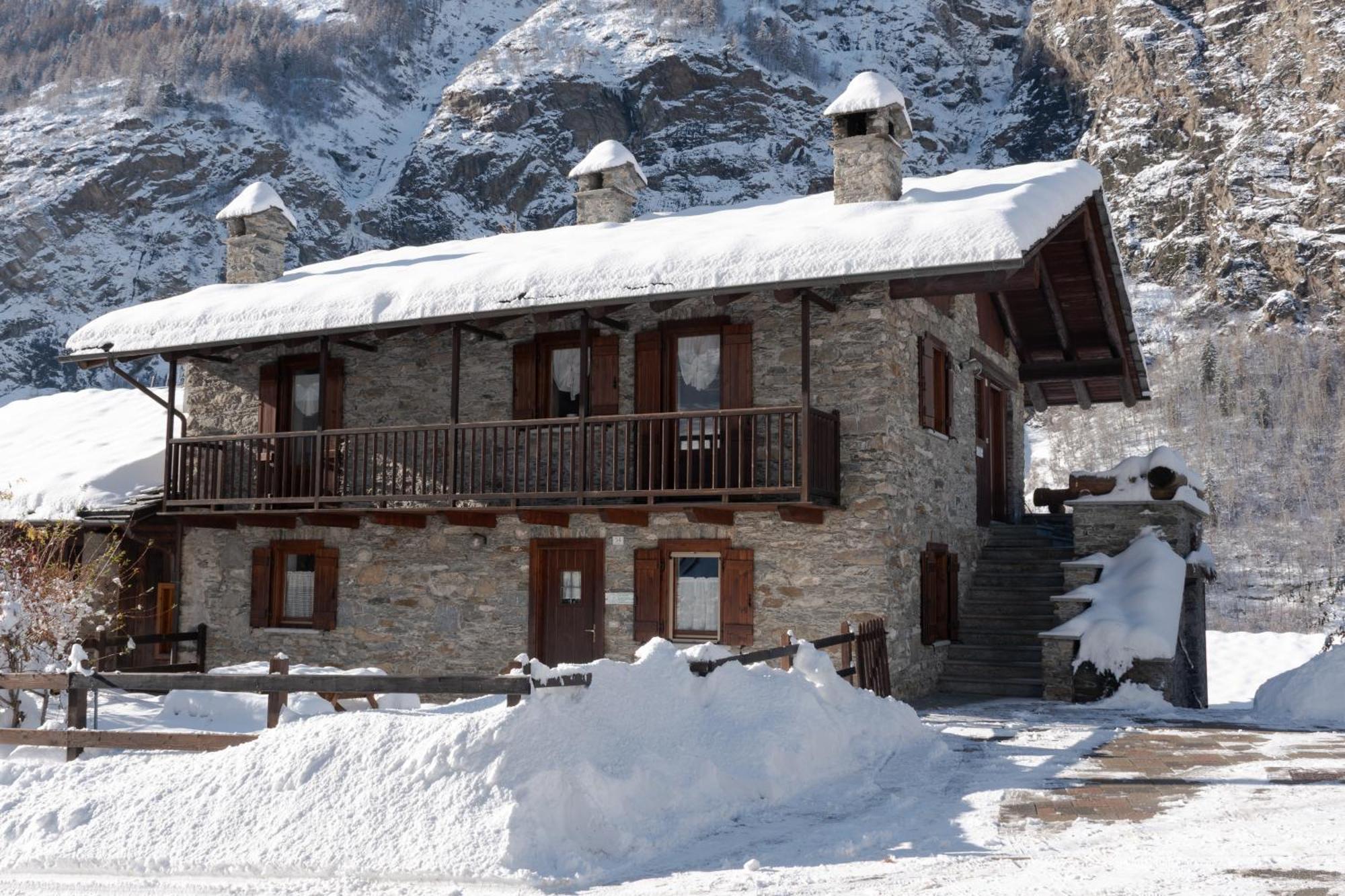 Case Gran Paradiso Rhemes Saint Georges Exterior foto